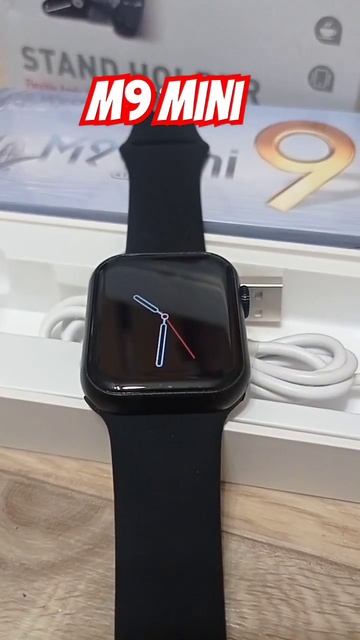 M9 mini с кнопками для ремешков как у apple watch . смотреть онлайн