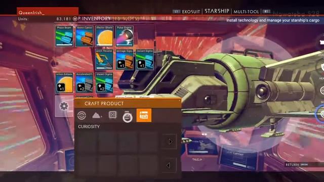 No mans sky - How to get Antimatter & Warp cell (Hyperdrive) смотреть онлайн