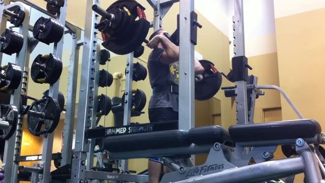 300 lbs. front squat PR @ 166 lbs. смотреть онлайн