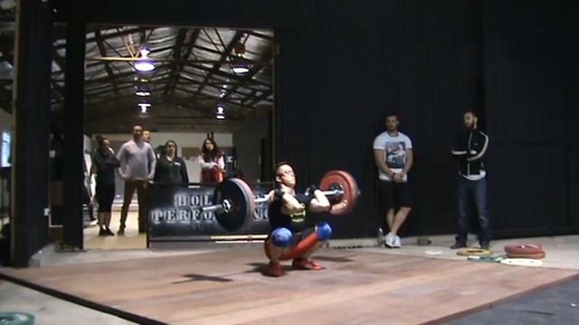 SAWLA State Championships July 2015 - Jason - Clean and Jerk - 122 kg смотреть онлайн