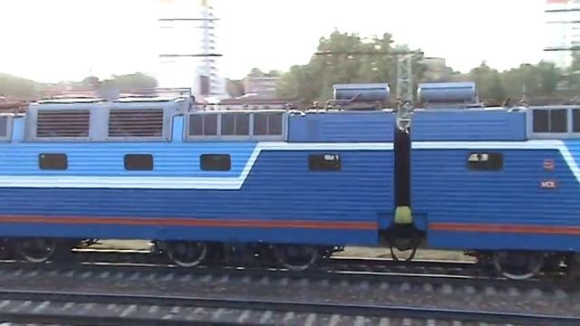 Электровоз ЧС7-010 перегон Одинцово - Голицыно смотреть онлайн