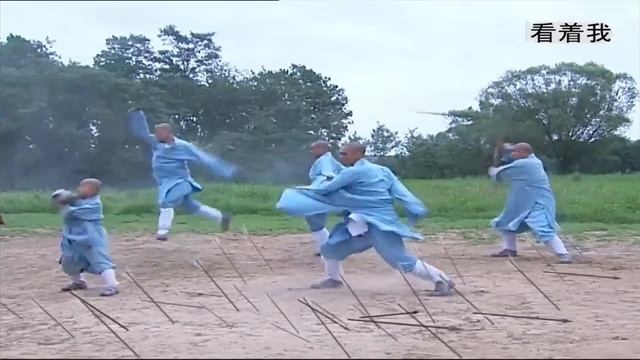 武兵圍攻和尚，怎料小和尚一掃把打倒20人 ⚔️ 武侠 | Kung Fu смотреть онлайн