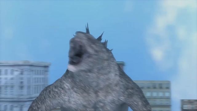 Godzilla Blender Animation Roar смотреть онлайн