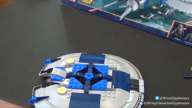 Lego Star Wars Droid Gunship Set #75042 - Un-boxing and build смотреть онлайн