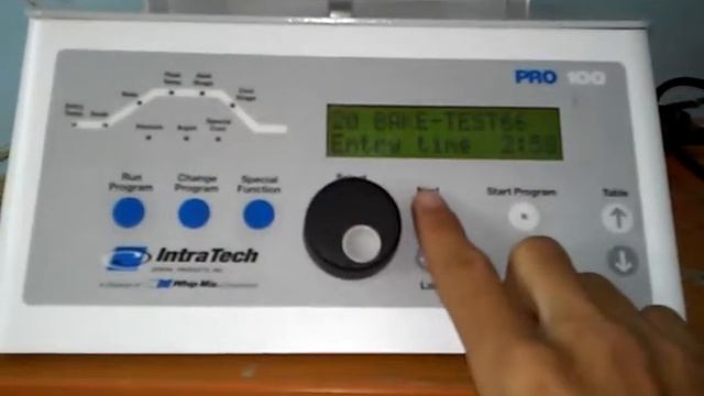 Instruction program setting for Intratech Pro 100 смотреть онлайн