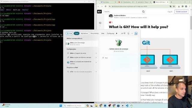 Como instalar Python em 2024 + VSCode, Git e Github do Zero смотреть онлайн
