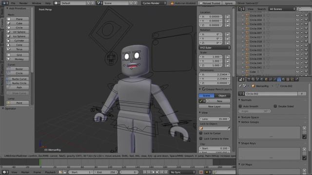 How to Make a Custom Hair GFX || Blender 2.79 Tutorial смотреть онлайн