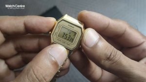 Casio LA680WGA 9D Ladies Retro Vintage Golden Digital Watch in Square Dial Review