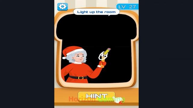 Brain Toaster Thinking Game LEVEL 27 Light up the room - Gameplay Walkthrough Android IOS смотреть онлайн