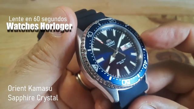 Orient Kamasu Automatic Diver 200M Sapphire Crystal смотреть онлайн