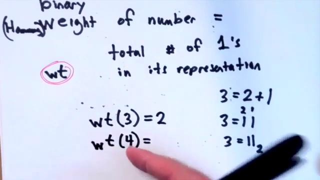 Definition of Binary Weight. смотреть онлайн