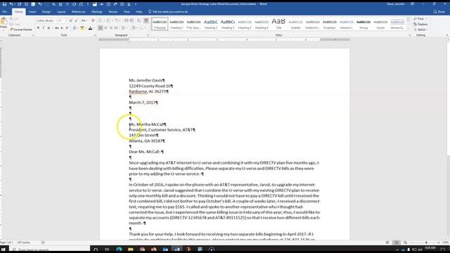 How to Format Your Personal Business Letter смотреть онлайн