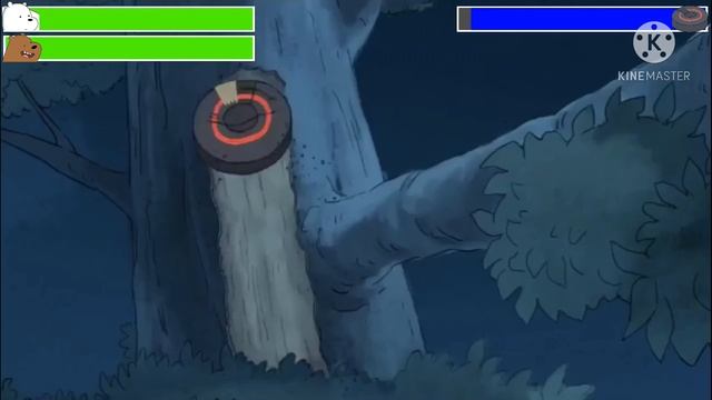 Ice Bear & Grizzly vs. Roomba with healthbars смотреть онлайн