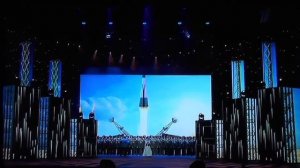 Вступительная часть к концерту, посвящённому Дню космонавтики
