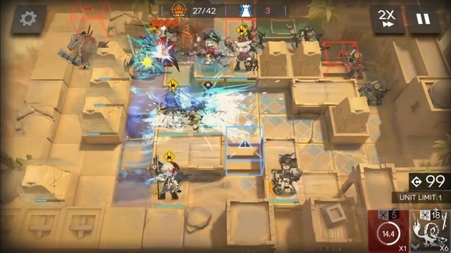 【Arknights】 Contingency Contract #8 - Day 4 MAX Risk смотреть онлайн