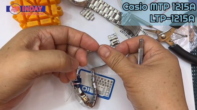 Casio MTP-1215A and LTP-1215A How to adjust STRAP and RESIZE. смотреть онлайн