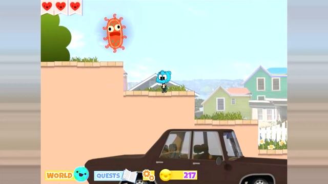 The Amazing World of Gumball: Nightmare In Elmore - Gameplay Walkthrough Part 1 смотреть онлайн