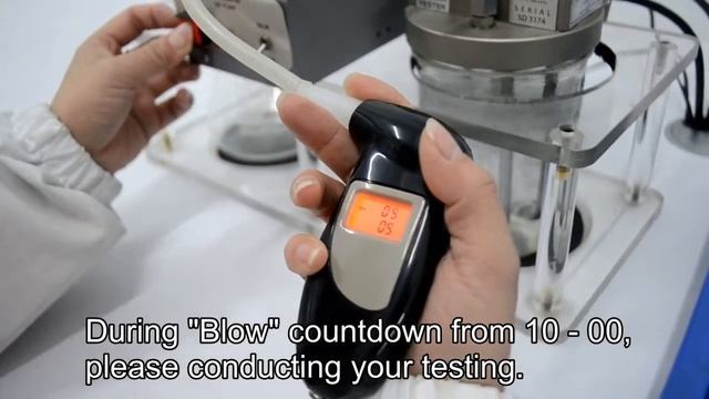 How to use GREENWON brand Alcohol Tester Breathalyzer Model PFT-68S смотреть онлайн