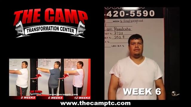 Stockton Weight Loss Fitness 12 Week Challenge Results - Luis R. смотреть онлайн