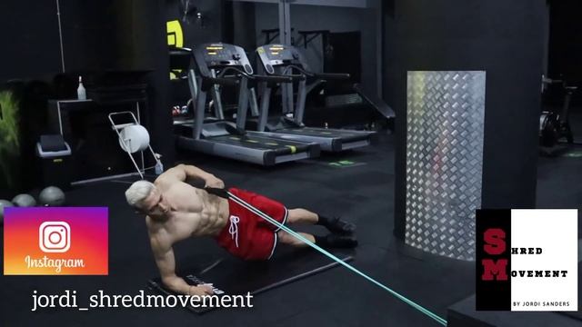 Plank Band/Cable Row with Jordi Shred Movement смотреть онлайн