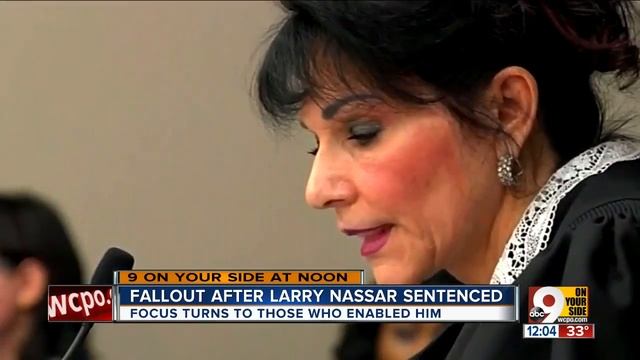 Fallout after Larry Nassar sentenced смотреть онлайн