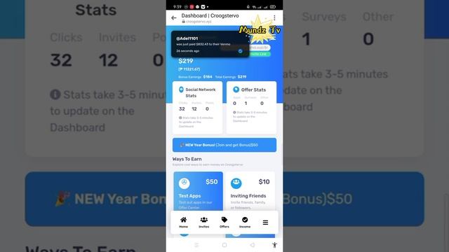 HOW TO INCREASE YOUR BALANCE IN CROOGSTERVO( TAGALOG VEDIO TUTORIAL ) | Mundz Tv смотреть онлайн