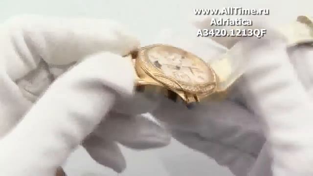 Обзор. Женские наручные швейцарские часы Adriatica A3420.1213QFZ смотреть онлайн