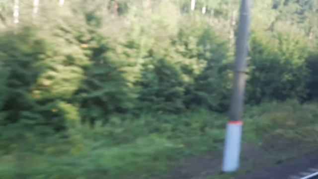 Классный разгон и ЭДТ электрички ЭД4М 0249 смотреть онлайн