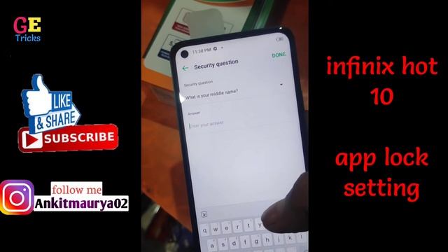 infinix hot 10 app lock | Infinix hot 10 me app lock kaise kare смотреть онлайн