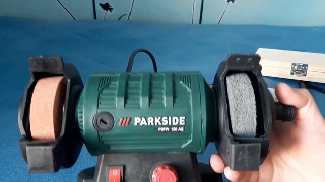 Parkside PDFW 120 A2 - Double Bench Grinder With Flexible Driver Shaft смотреть онлайн