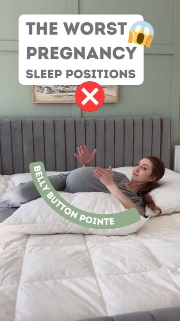 WORST 😱 Pregnancy Sleep Positions!🤰🫢#shorts смотреть онлайн