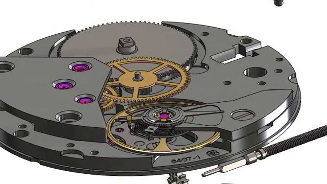 ETA 6497-1 Watch Movement disassembly смотреть онлайн
