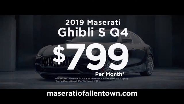2019 Maserati Ghibli $799 per month смотреть онлайн