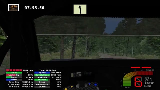 Richard Burns Rally - Ouninpohja '98 - Citroen DS3 WRC смотреть онлайн
