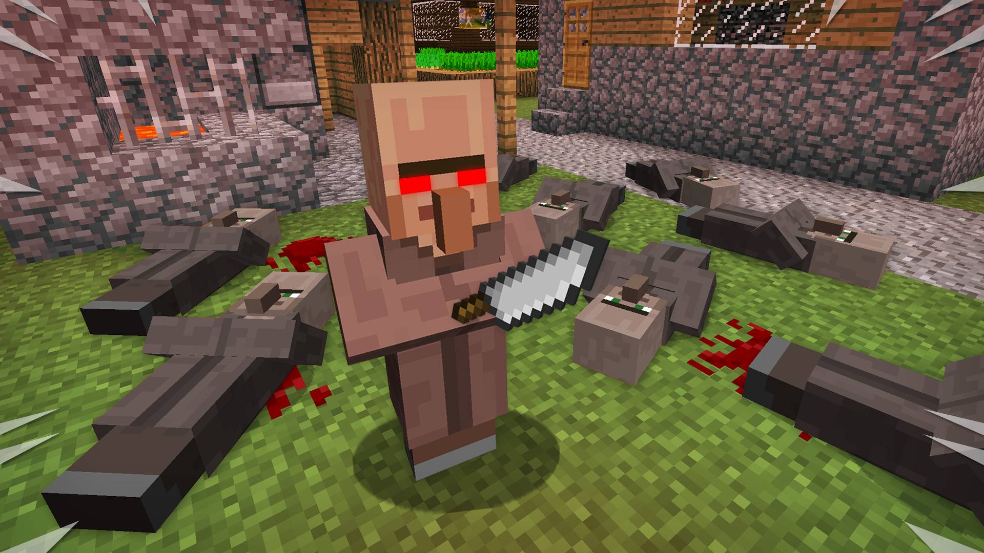 ЭТОТ ЖИТЕЛЬ ПЕРЕБИЛ ВСЕХ В ДЕРЕВНЕ НОМЕР 13 В МАЙНКРАФТ | Риколит Minecraft смотреть онлайн