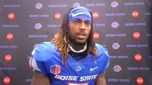 Boise State Receiver Stefan Cobbs On The Broncos' 24-17 Loss To Air Force смотреть онлайн