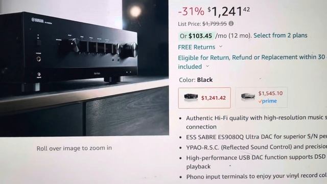 Hifi Deal! Yamaha R-N1000A Stereo Integrated Receiver for 31% off! смотреть онлайн
