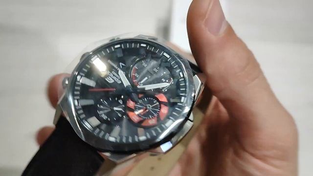 Распаковка — Часы наручные мужские Casio EQS-940BL-1A
