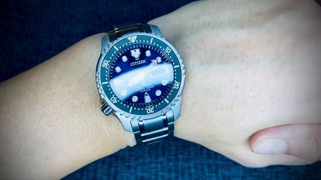 Affordable Rolex Submariner Alternative? Citizen Promaster COOKIE MONSTER 42 Mm Titanium NY0100-50M