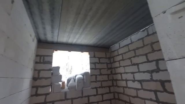 д. Новая Мельница. Завершилось возведение стен смотреть онлайн