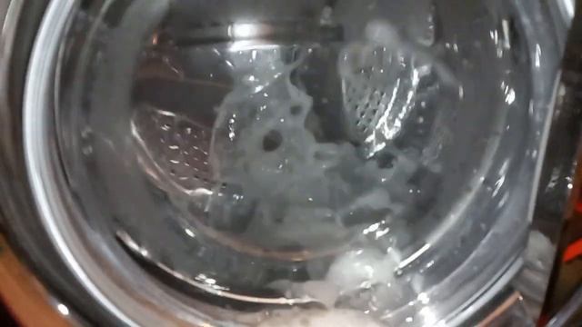 DAEWOO washing machine Cotton 95°C drum cleaning in slow motion смотреть онлайн