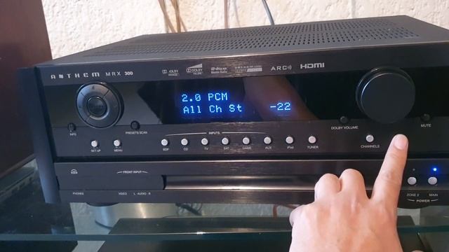 Anthem MRX 300 Audio Test