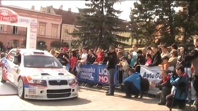 Drotár na štartovej rampe na Rally Prešov 2012 смотреть онлайн