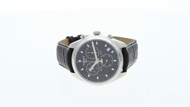Tissot PR 100 Chrono T101.417.16.051.00 Zegarek / Watch 360 смотреть онлайн