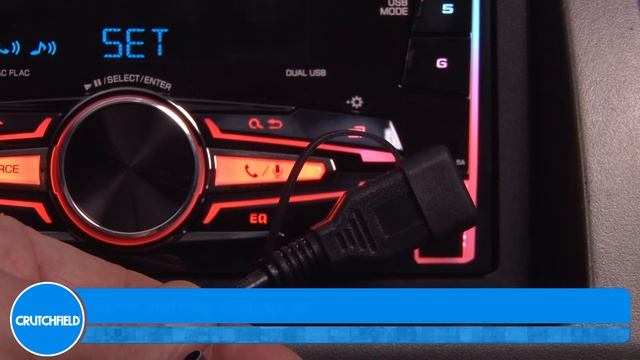 JVC Arsenal KW-R925BT Display and Controls Demo | Crutchfield Video смотреть онлайн