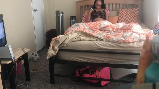 HIDDEN BEDROOM CAMERA ON GIRLFRIEND!!! *MUST WATCH*