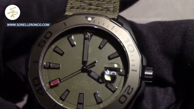 TAG Heuer Aquaracer Calibro 5 Kaki 300 M - WAY208E.FC8222 смотреть онлайн