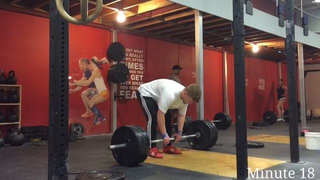 20 snatch emom @ 112 kg (245 lbs.) смотреть онлайн