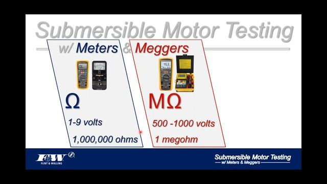 Submersible Motor Testing w Meters & Meggers смотреть онлайн