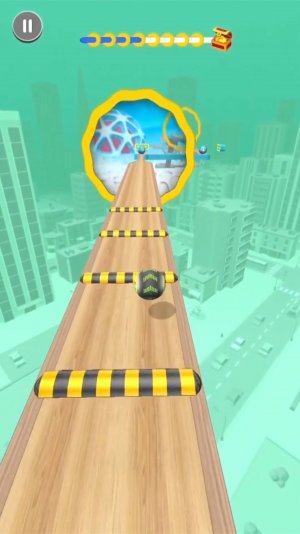 Going balls All Levels Gameplay IOS, Android | Going Balls Level 105 Portal Run